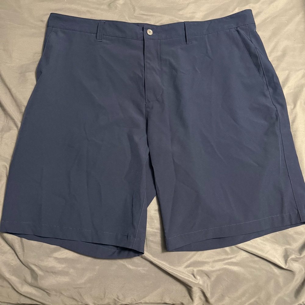 Ralph Lauren Men's Dark Blue Flat Front Shorts
